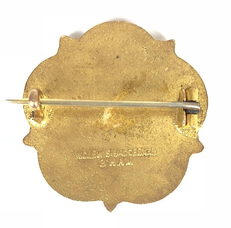 WW2 United Associations of Great Britain & France badge — image 2