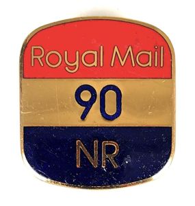 General Post Office GPO Royal Mail postmans security badge