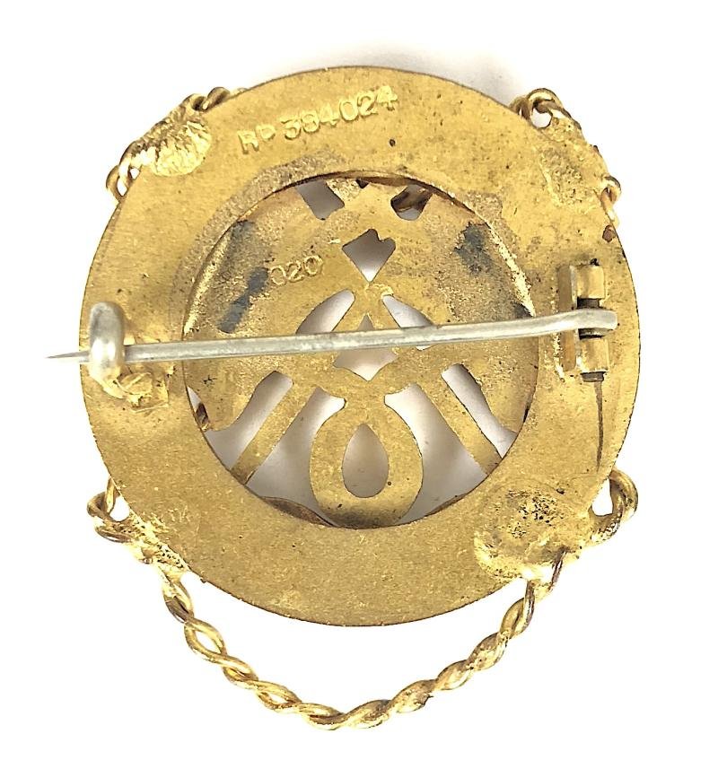 S S Kinfauns Castle Union-Castle Mail Steamship Company Badge — image 2