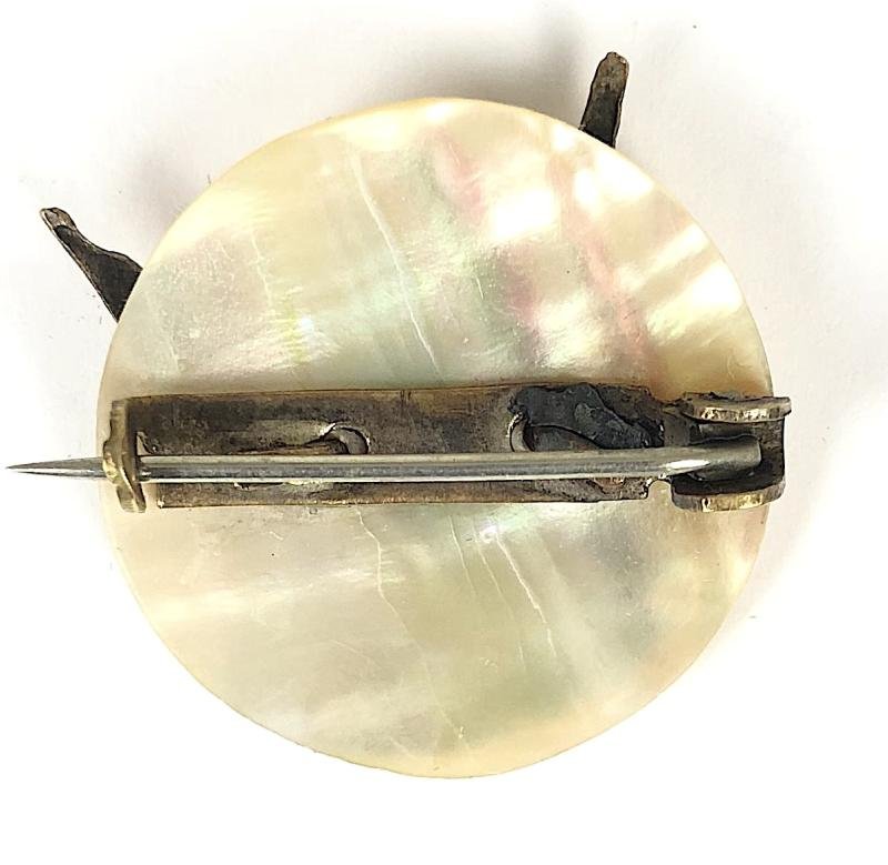 Royal Navy Volunteer Reserve Wireless Telegraphist R.N.V.R.WT sweetheart brooch — image 2