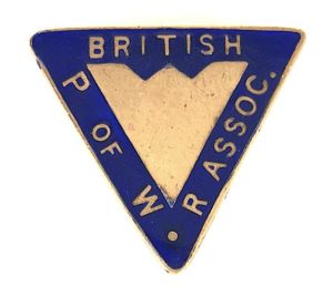 British Prisoner of War Relatives Association membership badge