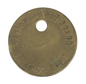 National Coal Board Eastwood Unit Colliery Miners Pit Check Nottingham