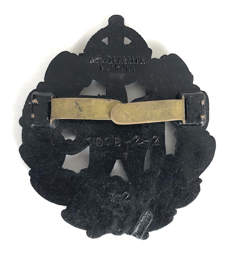 WW2 Royal Air Force plastic economy RAF cap badge by Stanley & Sons — image 2