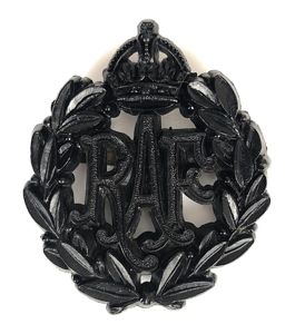 WW2 Royal Air Force plastic economy RAF cap badge by …
