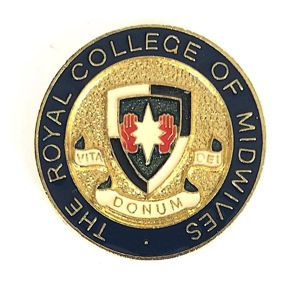The Royal College of Midwives nurses badge