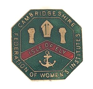 Cambridgeshire Isle of Ely Federation of Womens Institutes WI badge