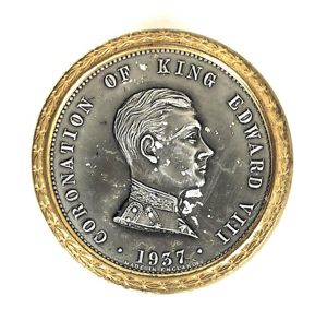 Proposed Edward VIII 1937 Coronation souvenir hollow badge