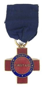 London County Council LCC First Aid Nursing Badge