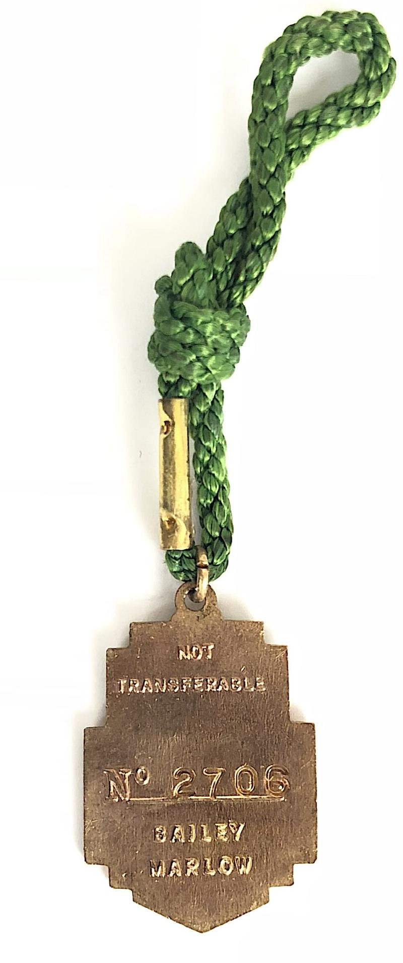 1965 Henley Royal Regatta stewards enclosure badge — image 2