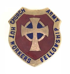 WW1 Church Army Hut Workers Fellowship home front badge