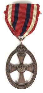 Queen Alexandras Imperial Military Nursing Service male nurse bronze medal
