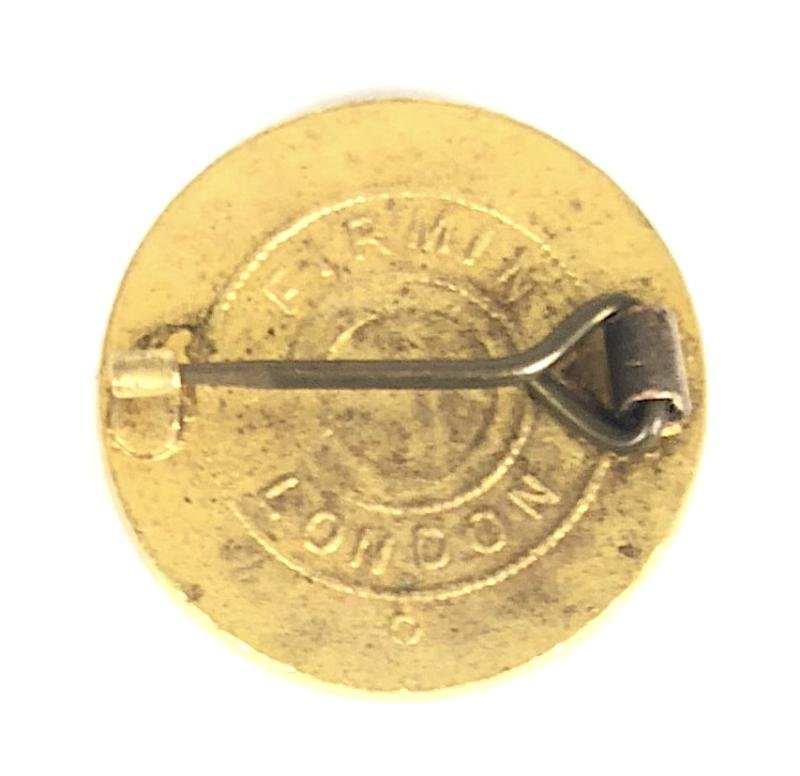 Newmarket and Thurlow Hunt button style pin badge — image 2