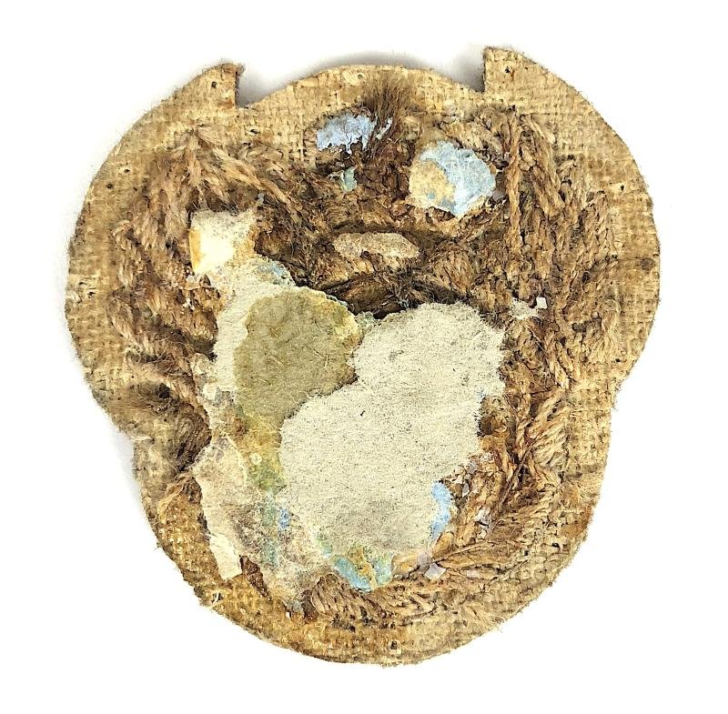 British Red Cross Motor Ambulance Driver khaki cloth badge — image 2