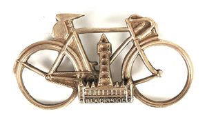 Blackpool Tower Souvenir Cyclists Touring Bicycle Badge