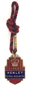 1960 Henley Royal Regatta stewards enclosure badge