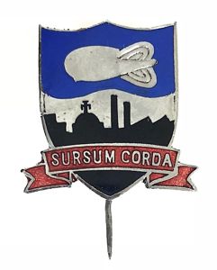 P.B.Cow & Co war workers badge barrage balloon production