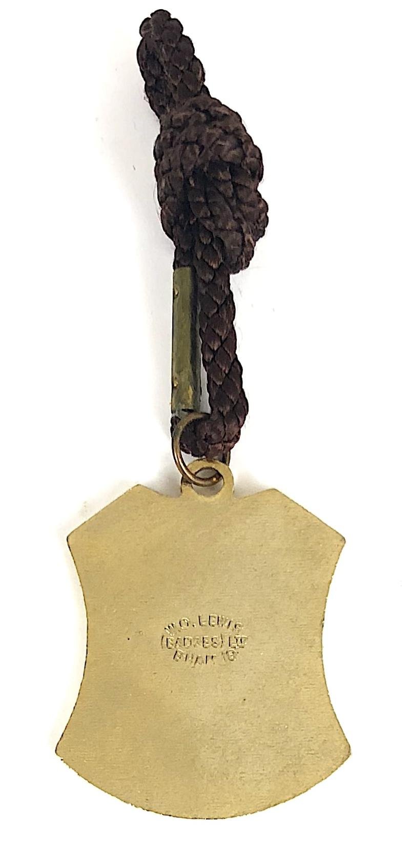 1991 Folkestone Horse Racing Club Badge Kent — image 2