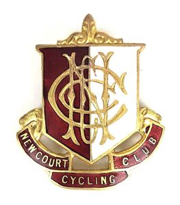 Newcourt Cycling Club collectable vintage badge