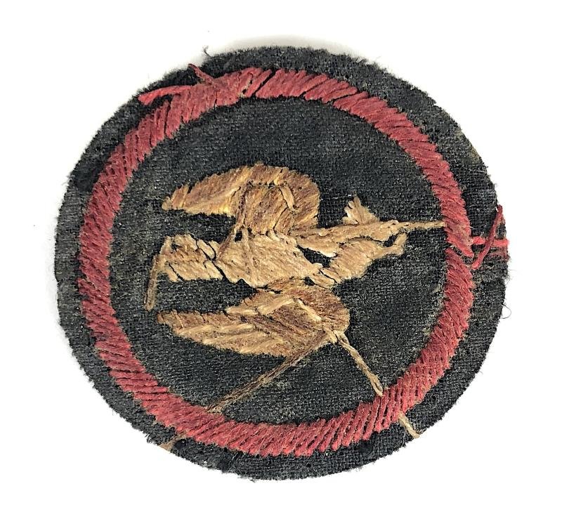 Girl Guides Skylark bird patrol emblem felt badge c.1925 — image 2