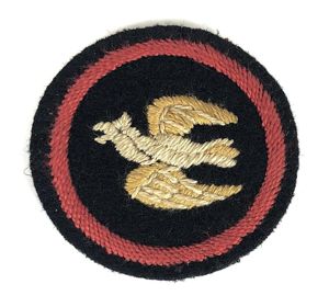 Girl Guides Skylark bird patrol emblem felt badge c.1925