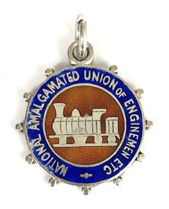 National Amalgamated Union of Enginemen Etc Hm Silver Fob