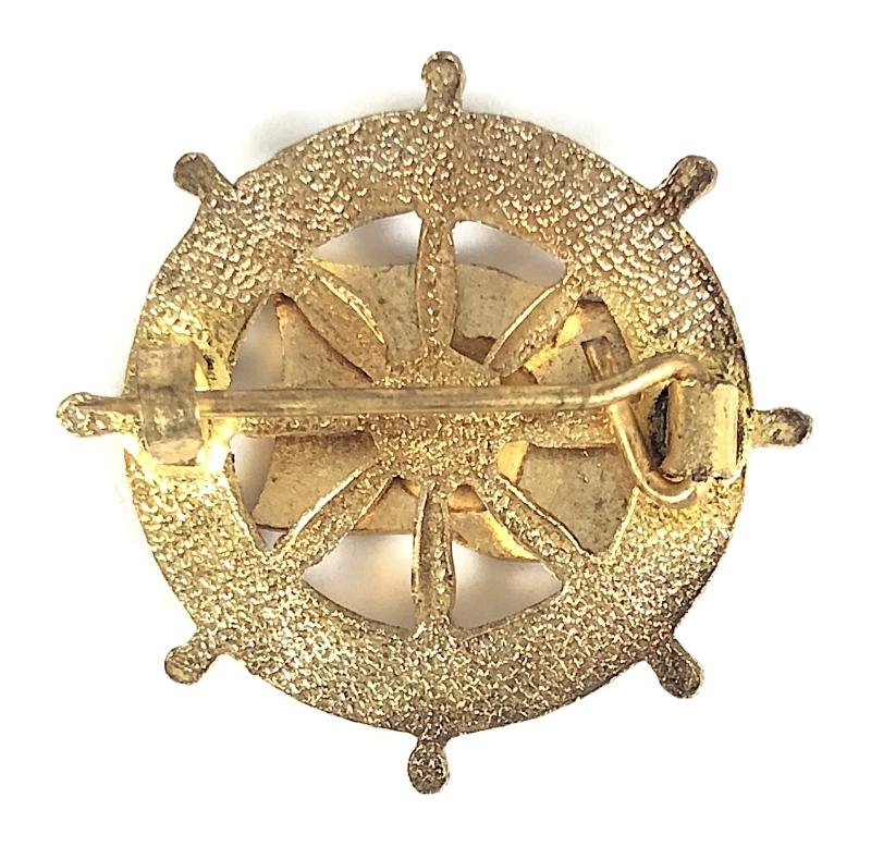 S.S. Orcades P&O shipping line ships wheel badge — image 2