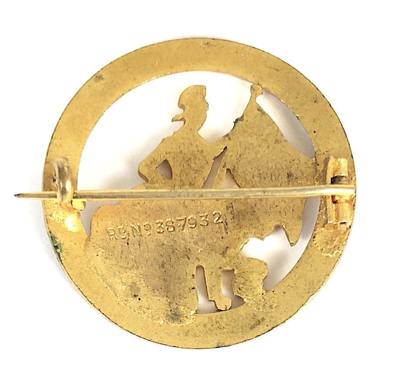 S.S. Dunera British India Steam Navigation Company Badge c.1901 — image 2