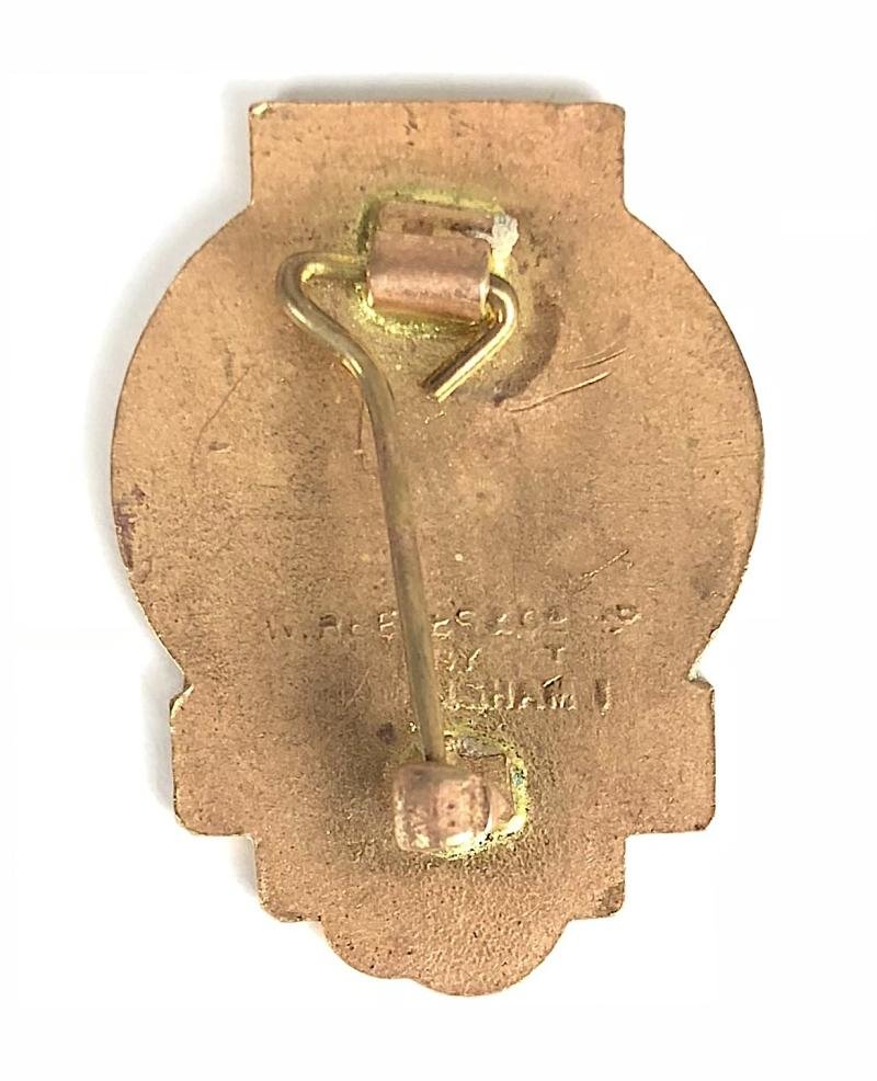 Butlins 1948 Skegness holiday camp pink mermaid badge — image 2