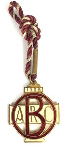 Brooklands Automobile Racing Club 1936 BARC members badge No 467