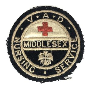 WW1 BRCS & Order of St John VAD MIDDLESEX NURSING …