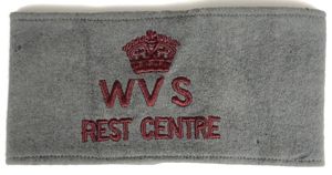Women's Voluntary Service WVS Rest Centre Armband