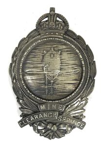 Royal Navy Mine Clearance Service Cuff badge