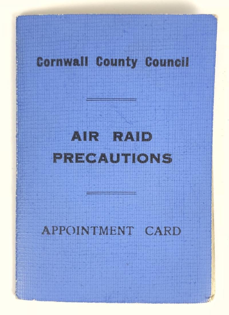 WW2 Civil Defence Cornwall Area Resue Service Badges Launceston named — image 5