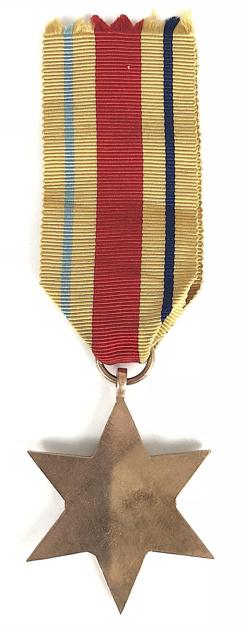 WW2 Africa Star With Original Silk Medal Ribbon — image 2