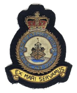 Air Sea Rescue Unit 207 Royal Air Force vintage blazer …