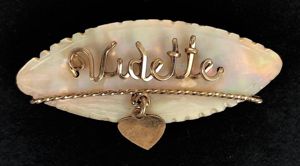 Royal Navy Ship HMS Vidette hand made wire work mother …