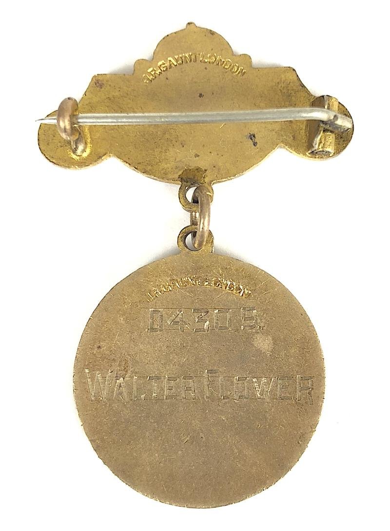 British Red Cross Society City of Glasgow Scottish Named Badge — image 2