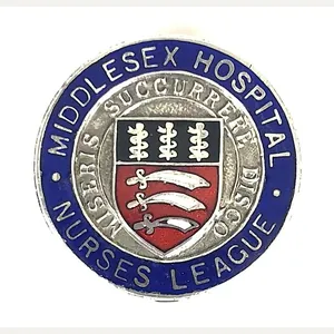 Middlesex Hospital Nurses League Badge c1953-1957