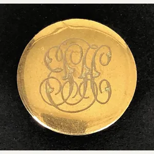 East Sussex Foxhounds hunt button pin badge