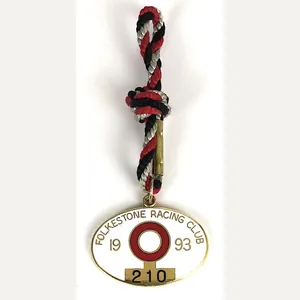 1993 Folkestone Racing Club Badge Kent