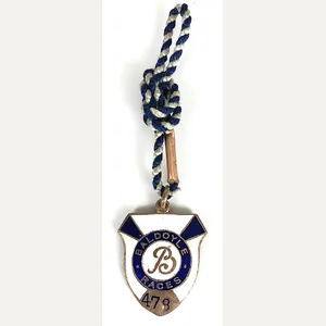 1952 Baldoyle Races Horse Racing Club Badge Ireland