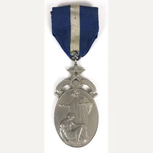 Royal Masonic Freemasons Hospital Hm 1934 Silver Jewel Badge