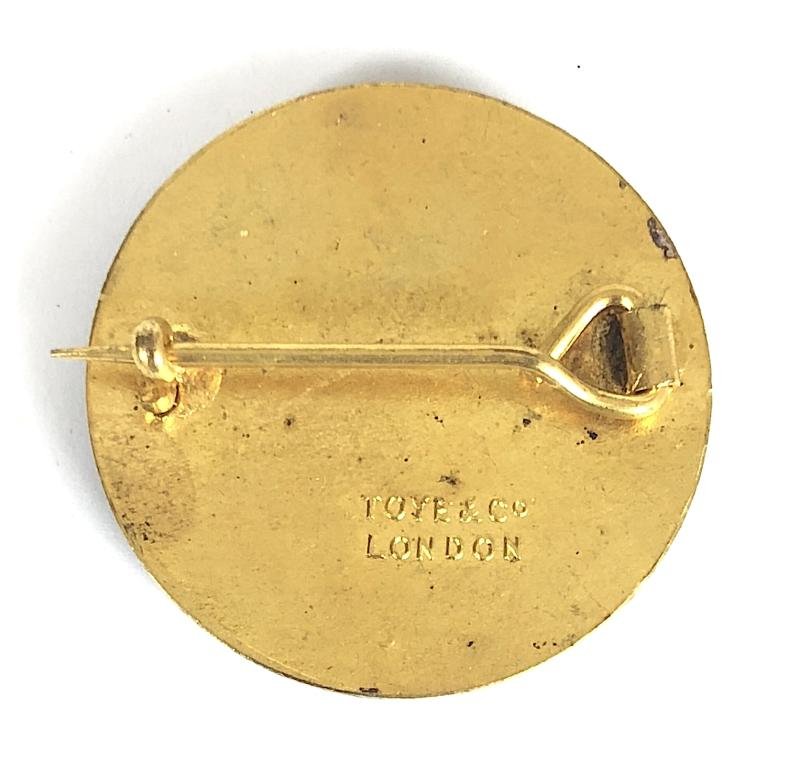 Central Middlesex County Hospital Gilt & Enamel Badge — image 2