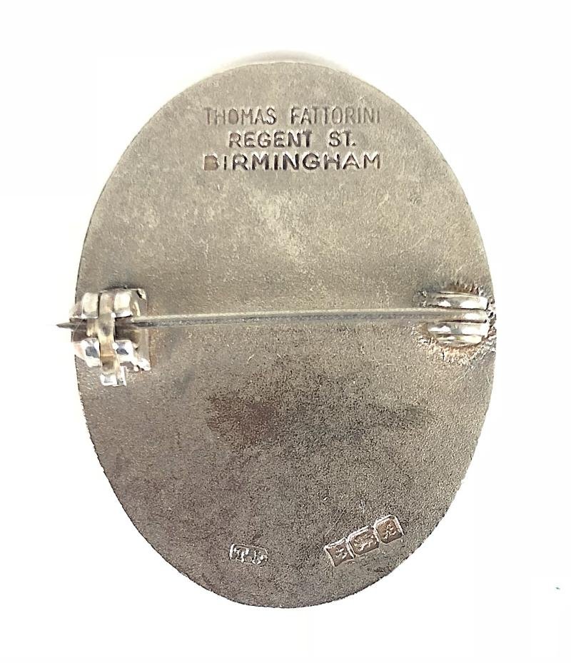 National Nursery Examination Board Hm 1975 silver badge — image 2