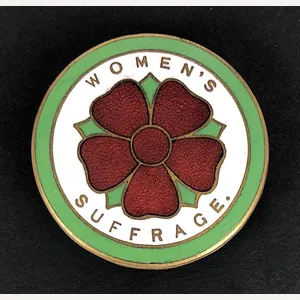 Womens Suffrage Votes For Women Suffragette political badge