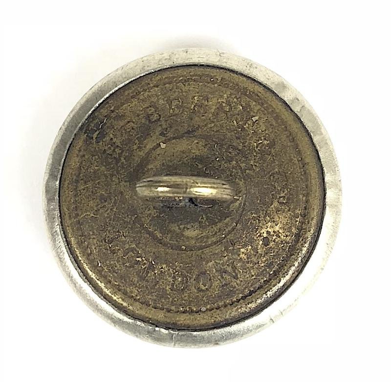 Lanark County Constabulary button Hebbert & Co London pre-1895 — image 2
