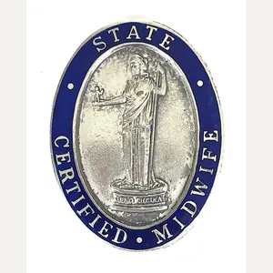 State Certified Midwife nurses qualification badge
