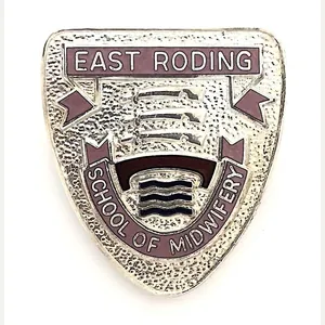 East Roding School of Midwifery badge Barking Essex