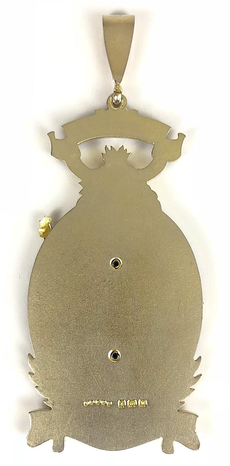 National Union of Teachers Sidcup Association 1936 Silver Gilt President Badge — image 3