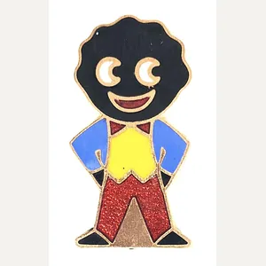 Robertsons 1970s Golly standard advertising badge R.E.V. Gomm